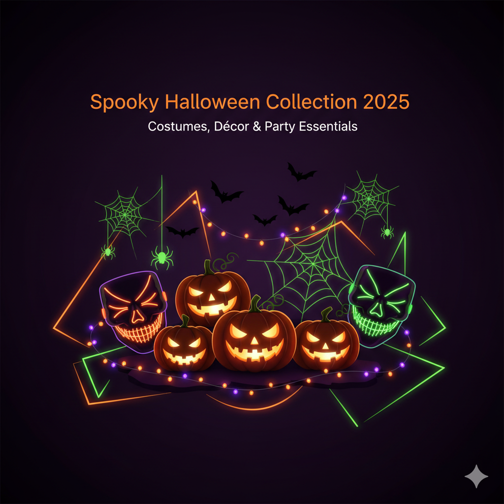 Spooky Halloween Collection 2025 – Costumes, Décor & Party Essentials