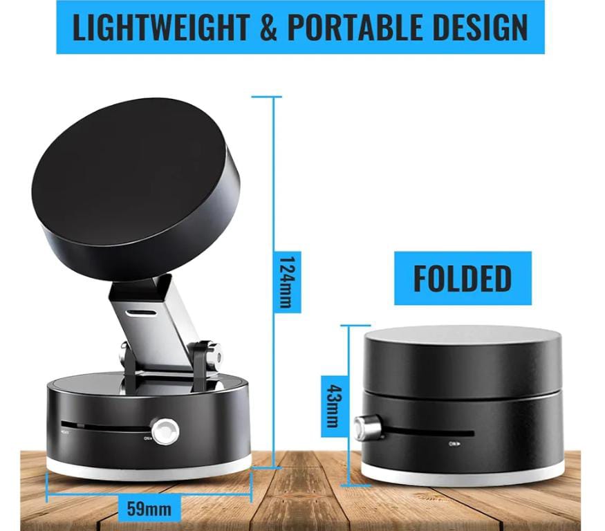 Premium Dual-Sided Magnetic Car & Home Phone Holder – Strong Suction, Universal Fit