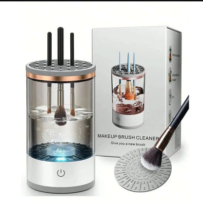 Electric Makeup Brush Cleaner – Automatic Deep Cleaning & Drying Machine for All Brush Types
