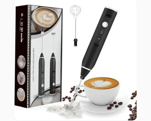 Portable Rechargeable Coffee Beater with Multiple Speeds