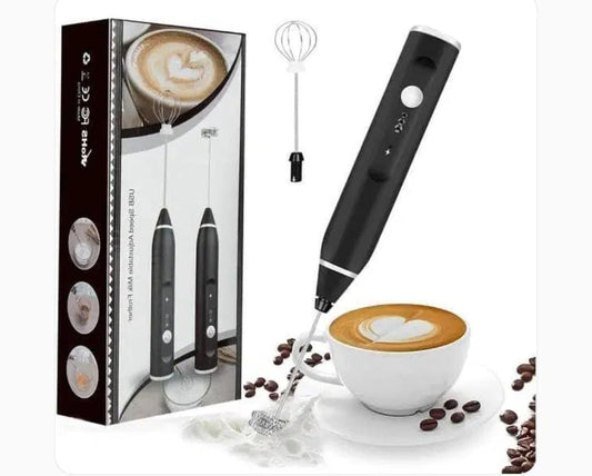 Portable Rechargeable Coffee Beater with Multiple Speeds